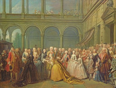 La Rencontre à Neuhaus en Bohême, 24 mai 1737 - Louis de Silvestre